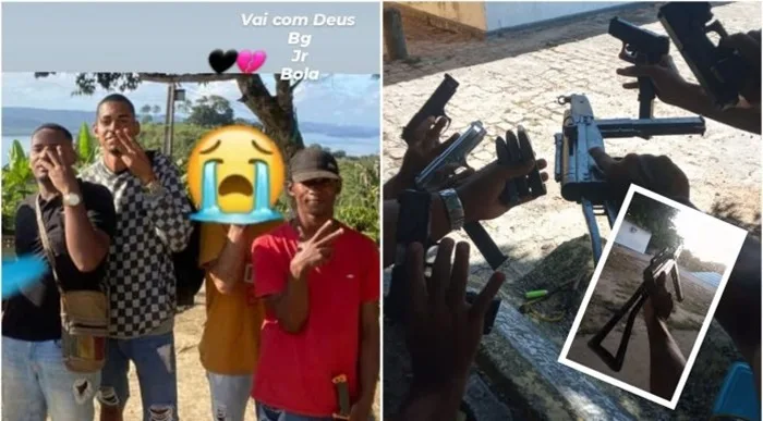 Três integrantes de facção criminosa morrem em confronto com a polícia em Cachoeira