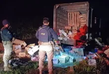 PRF frustra assalto e resgata motorista na BR-101