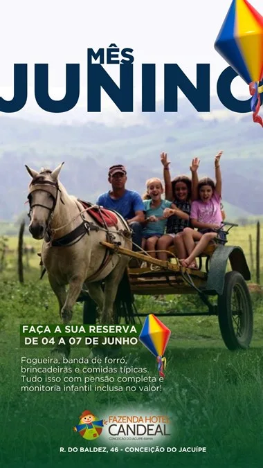 Esquenta São João Fazenda Hotel Candeal