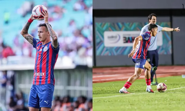 Iago Borduchi e Zé Guilherme disputam vaga no Bahia sem Luciano Juba