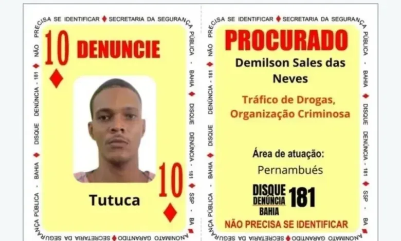 ex-integrante do Baralho do Crime preso em operação na Bahia