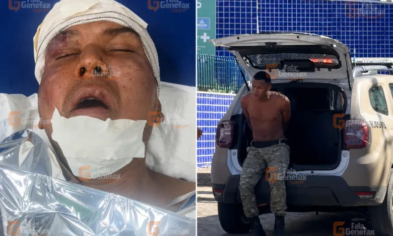 idoso espancado em Itapuã