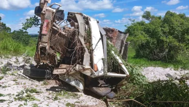 acidente na BA-516 em Teodoro Sampaio