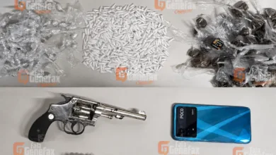 PM apreende arma e drogas em Amélia Rodrigues