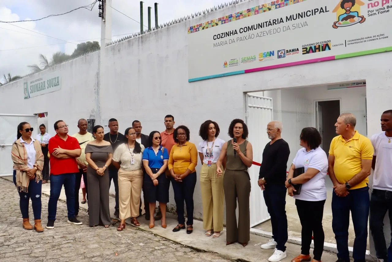 Cozinha Comunitária em Amélia Rodrigues