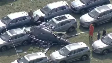 colisão entre helicópteros no Rio
