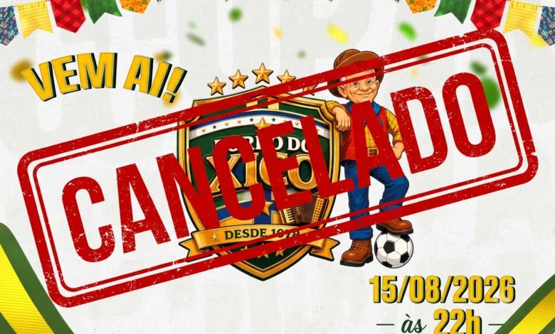 Forró do Xico 2026 cancelado