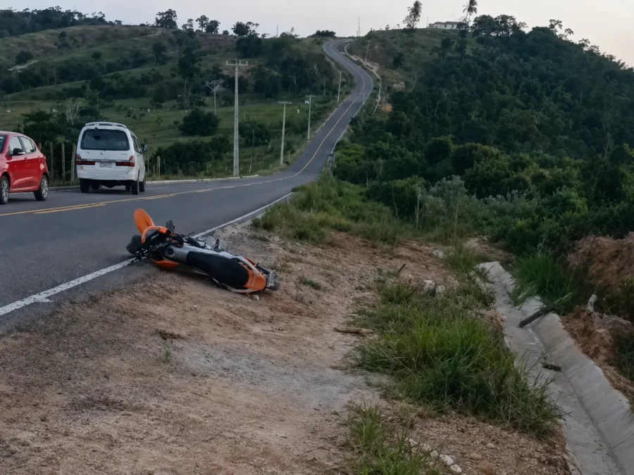 motociclista morre na BA-516