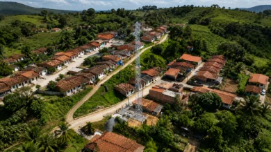 torre de celular em Buracica