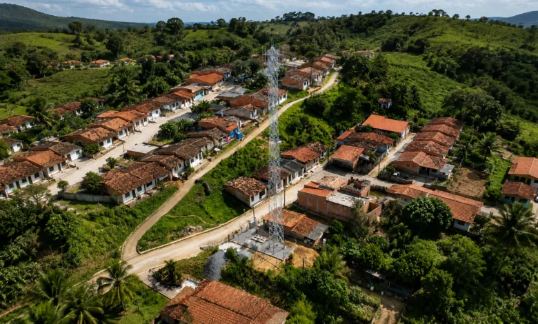 torre de celular em Buracica