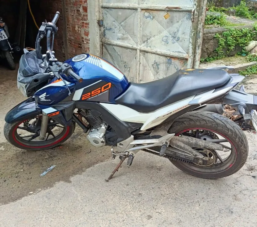 motocicleta furtada em Salvador