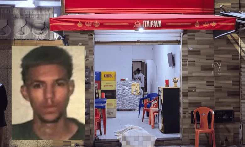 homem morto a tiros em Feira de Santana