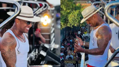 Bruno Magnata flerta com fã durante festa em Salvador | Foto: Redes sociais