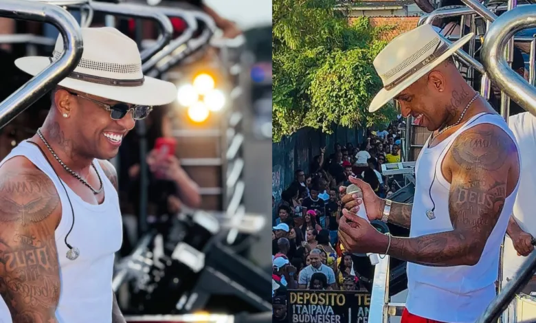 Bruno Magnata flerta com fã durante festa em Salvador | Foto: Redes sociais