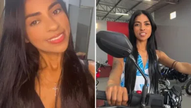 Gabriela ganha moto após aposta viralizar em Araripina | Foto: divulgação