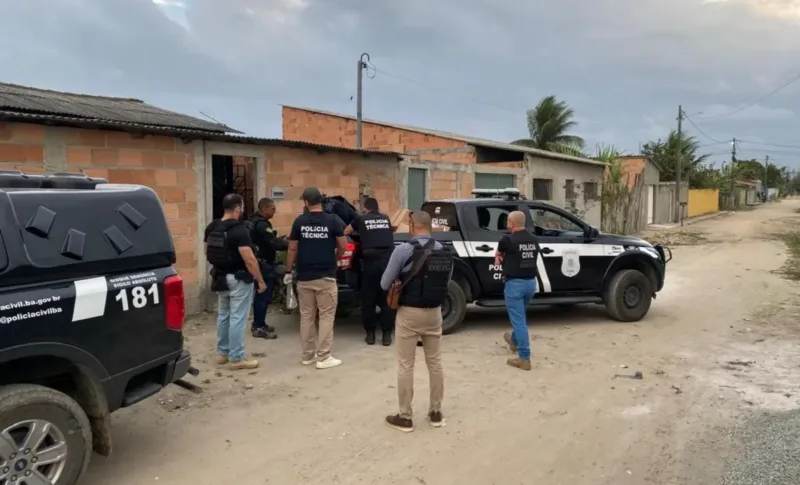 Laboratório clandestino de drogas descoberto em Eunápolis | Foto: Reprodução