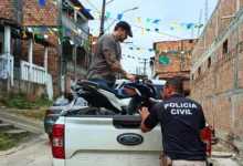 motocicleta furtada em Salvador