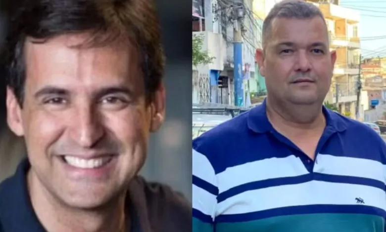 Secretário Luciano Sandes e vereador Gordinho da Favela são alvos de operação em Salvador | Foto: Reprodução