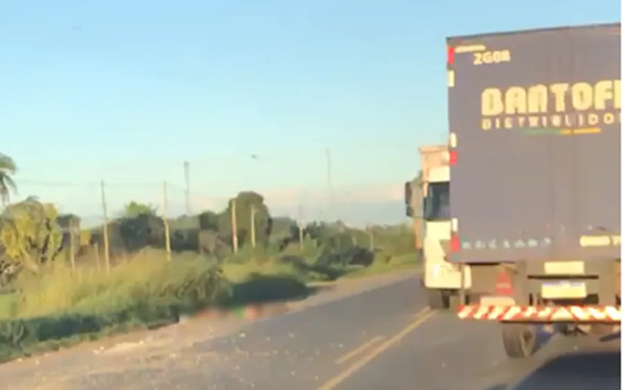 ciclista morre na BR-101