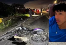 Acidente na BR-415 em Itabuna com motociclista | Foto: Reprodução