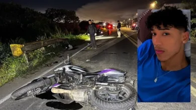 Acidente na BR-415 em Itabuna com motociclista | Foto: Reprodução