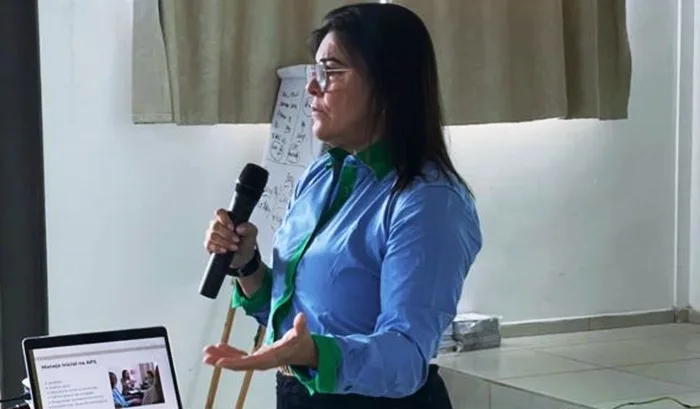 palestra sobre saúde mental em Pedrão
