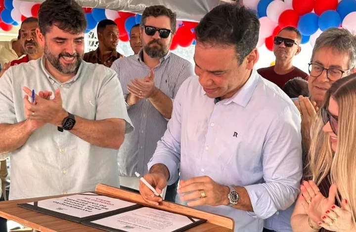 pavimentação da Estrada do Riachão