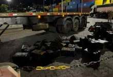 cocaína apreendida no Porto de Salvador
