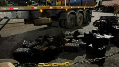 cocaína apreendida no Porto de Salvador