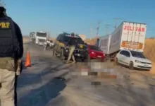 acidente na BR-135 em Barreiras