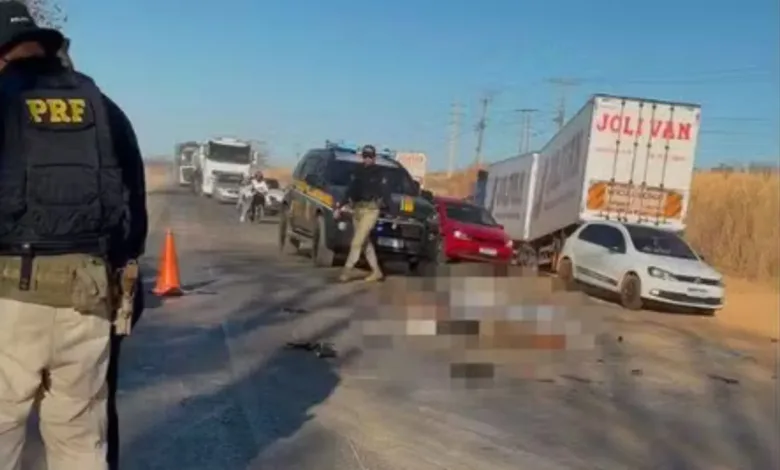 acidente na BR-135 em Barreiras