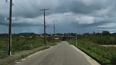 pavimentação de acessos em Saubara