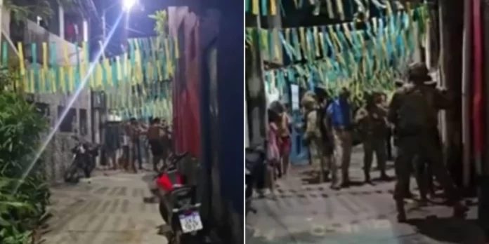 reféns no Nordeste de Amaralina