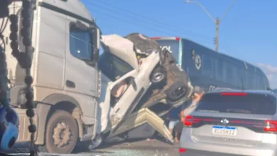 engavetamento na BR-324