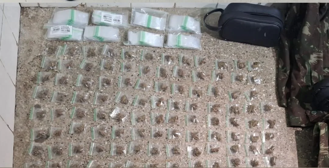 drogas apreendidas em Conceição do Jacuípe