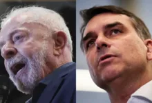 Propaganda eleitoral de Lula e Flávio Bolsonaro