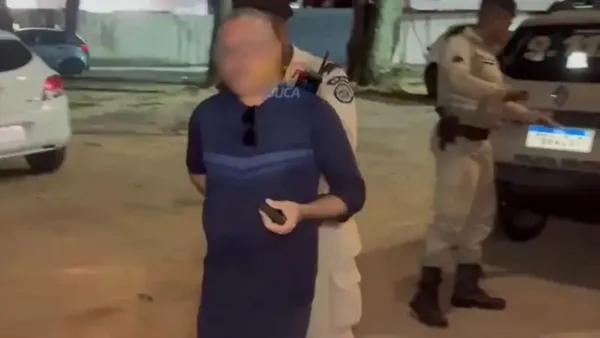Homem preso por importunação sexual na Barra após denúncia | Foto: Reprodução