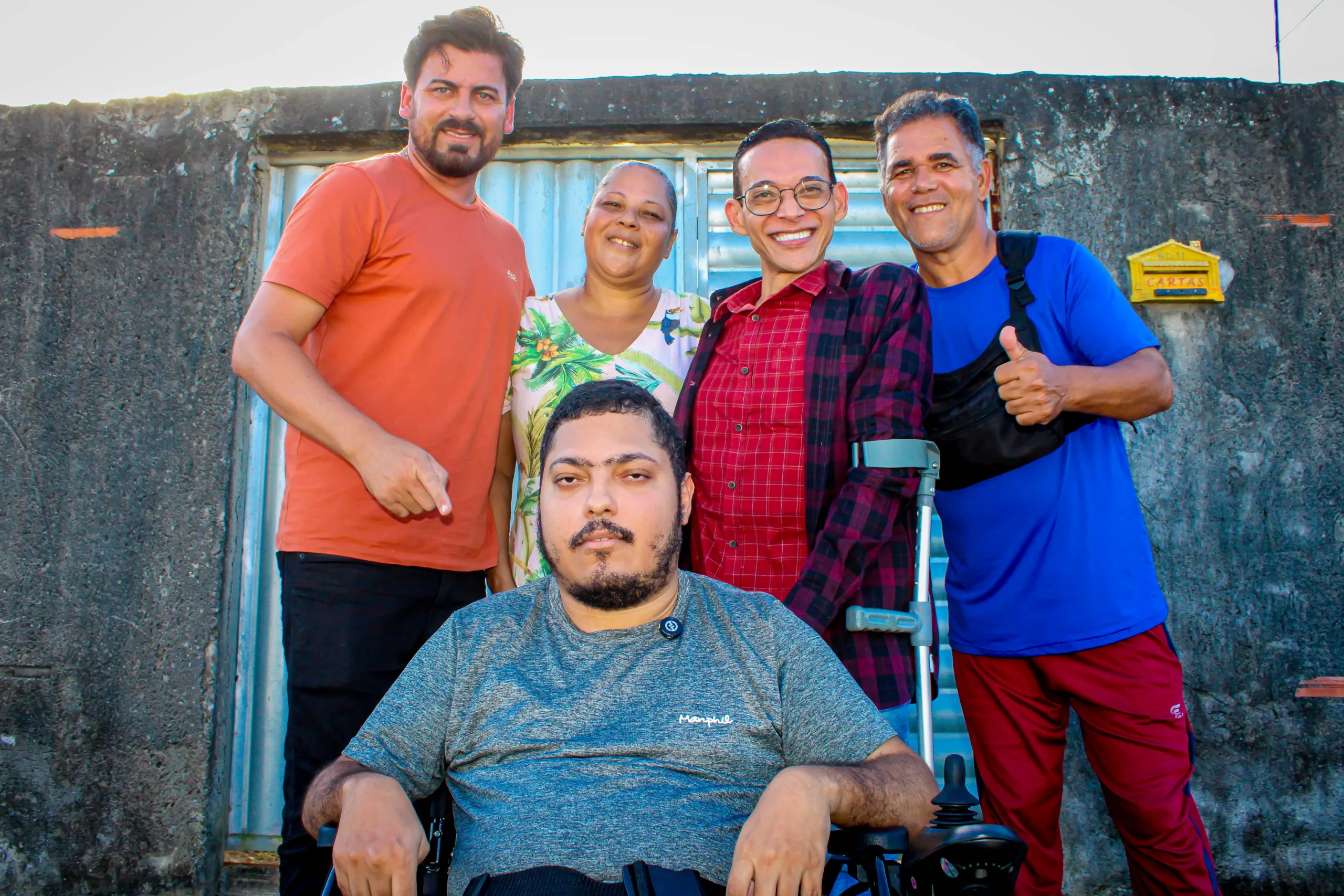 cadeira motorizada para Felipe Saron