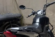 moto recuperada em Terra Nova