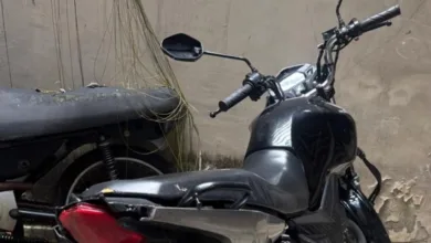 moto recuperada em Terra Nova