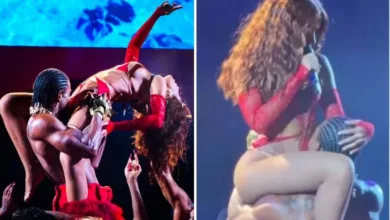 Performance sensual de Anitta na turnê Equilibrivm | Foto: Redes sociais