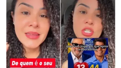Driele Veiga questiona voto casado na Bahia | Foto: Reprodução