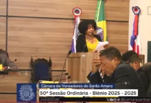 50ª Sessão da Câmara de Santo Amaro