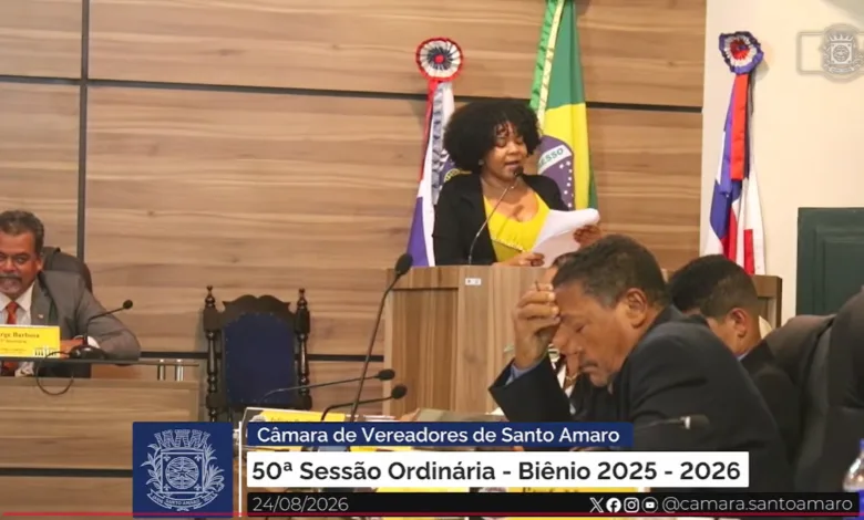 50ª Sessão da Câmara de Santo Amaro
