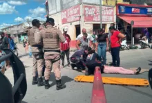 motociclista ferida em Conceição do Jacuípe