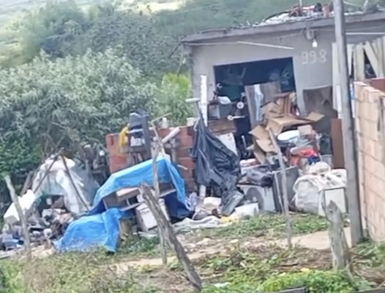 acúmulo de lixo em Conceição do Jacuípe