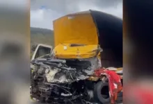 engavetamento na BR-116