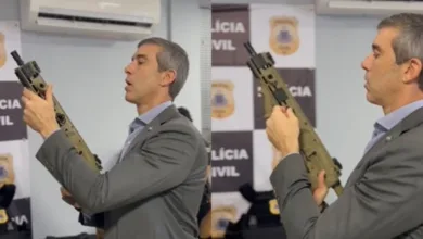 330 fuzis para a Polícia Civil da Bahia | Foto: Reprodução