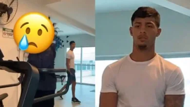 jovem flagrado em academia é solto