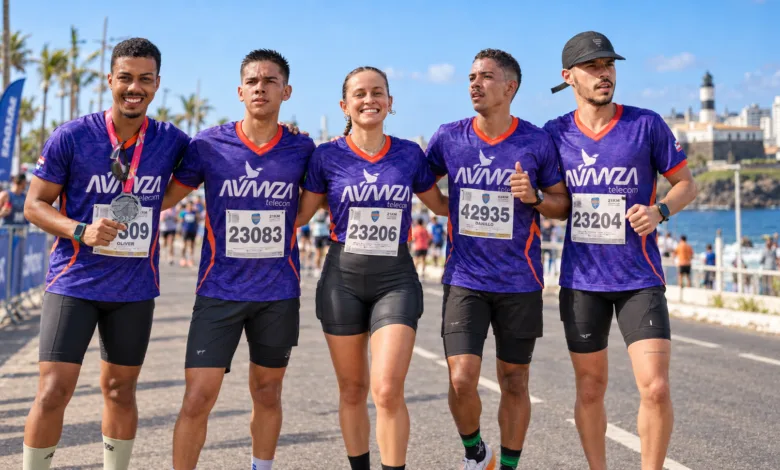 atletas da Avanza na Maratona Salvador 2026